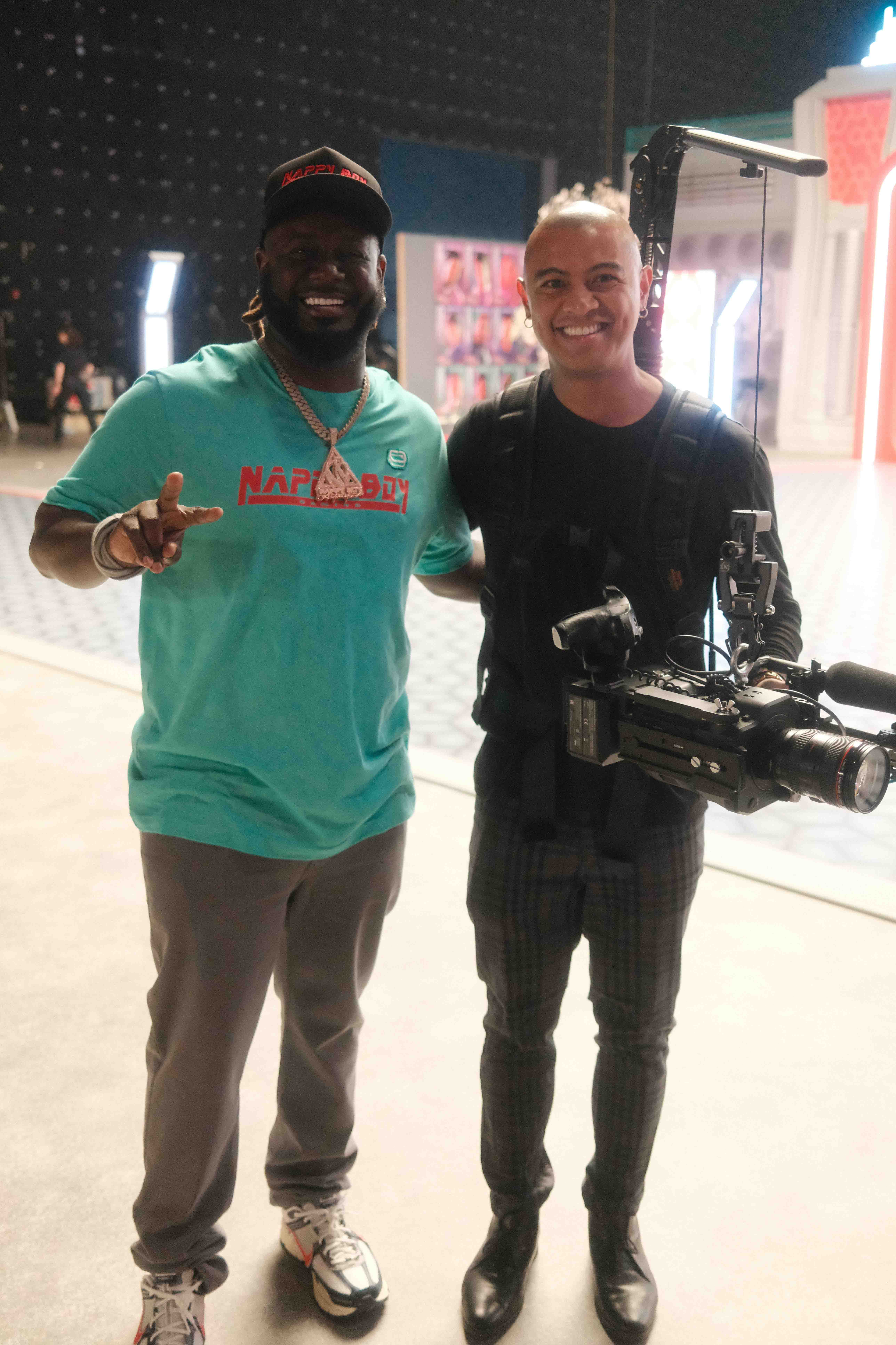 BTS with T-Pain